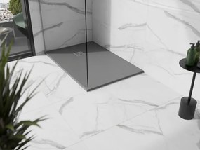 Mexen Stone+ base de duche retangular de compósito 120 x 100 cm, cinza-betão - 44611012