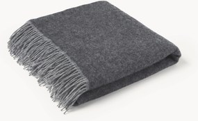 Manta reversível em lã Double Face