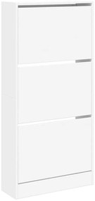 Sapateira 60x21x125,5 cm derivados de madeira branco