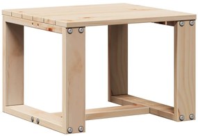 Conjunto de Jardim - 2 Poltronas e 1 Mesa - Madeira de Pinho Maciça
