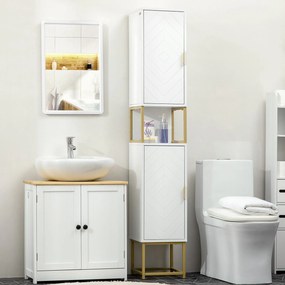 Coluna de Casa de Banho "Arizona" – Móvel Alto com 2 Portas, Compartim