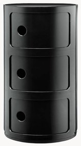 Armário de design Componibili, 3 elementos, Alt 59 cm