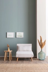 Sofá-Cama Folde – Branco – 50x80x42 cm