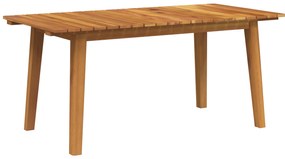 Cadeiras de Jardim com Mesa Conjunto 3 peças Cinza Madeira Sólida de A