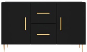 Aparador 100x36x60 cm derivados de madeira preto