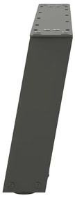 Pés para mesa de centro em forma de U, 2 peças, antracite, 60x(30-31)