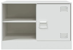 Móvel de TV 67x39x44 cm aço branco