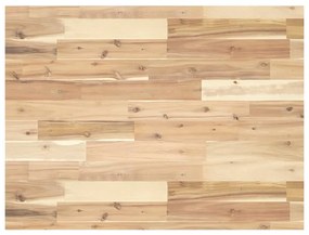 vidaXL Tampo de secretária 100x60x4 cm acácia maciça não tratada