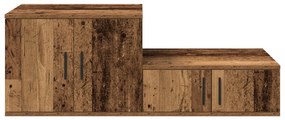 Armário de Armazenamento vidaXL Madeira Velha 108x41x40 cm Madeira Eng