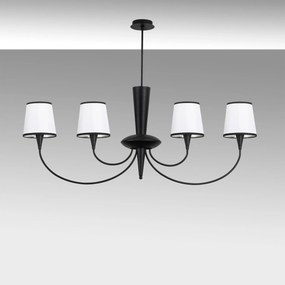 Candeeiro de Teto Pardo – Preto – 118 x 20 x 83 cm