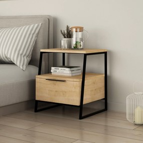 Secretária de Estudo e Estante Box – Branco Nogal – Secretária: 120x75