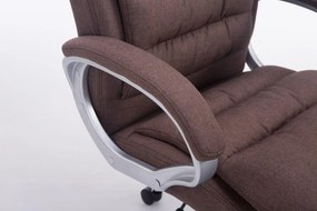 Cadeira de Escritório XXL Vancouver Fabric Castanho