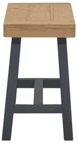 Banco 80 cm madeira de teca maciça