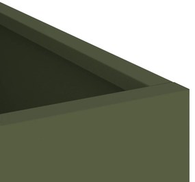 Vaso de Jardim Verde Azeitona 50 x 32 x 40 cm