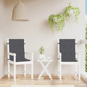 Almofadões lombares p/ cadeiras 2pcs 100x50x4cm mesclado tecido
