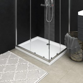 148902 vidaXL Base de chuveiro retangular 70x90 cm ABS