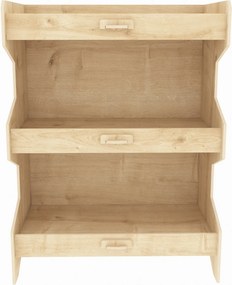 Estante Fesa – Carvalho – 65,6 x 80,5 x 34,3 cm