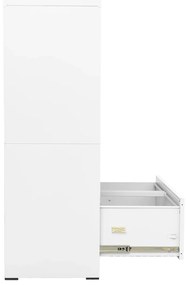 Arquivador 90x46x134 cm aço branco