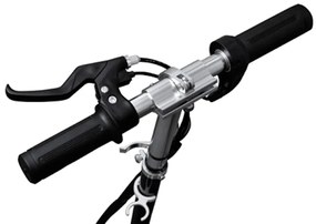 Trotinete/scooter elétrica com assento 120 W vermelho