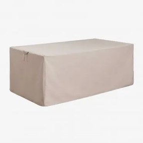Capa Protetora Para Mesa De Jardim Retangular Otley Tapioca Bege & 190 X 105 Cm - Sklum