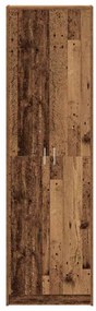 Guarda-roupa Madeira Antiga 55x25x189 cm Madeira Engenheirada