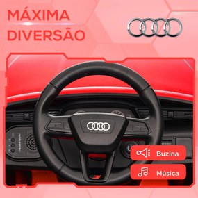AIYAPLAY Carro Elétrico para Crianças acima de 3 Anos Carro Audi Q8 Et