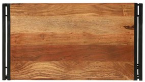 Mesa de Café 90x50x38 cm Madeira Maciça de Acácia