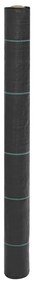 vidaXL Tela para ervas daninhas 1x10 m PP preto