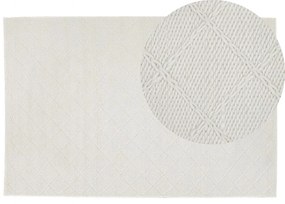 Tapete branco 140 x 200 cm ELLEK Beliani