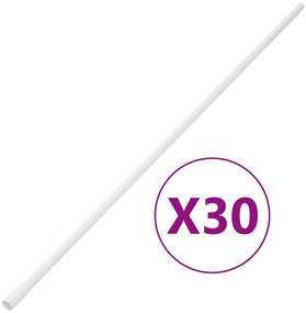 Calhas para cabos com clipes Ø16 mm 30 m PVC