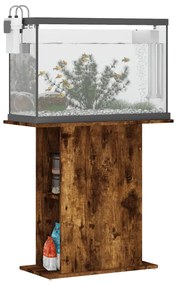 Suporte aquário 75x36x72,5 cm deriv. madeira carvalho fumado