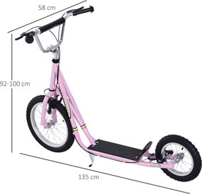 Trotinete para Crianças acima de 5 anos Scooter de 2 Rodas Grandes com