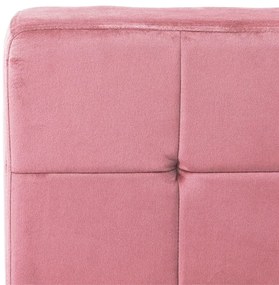 Cadeira de descanso 65x79x87 cm veludo rosa