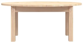Mesa de centro 80x40x35 cm madeira de pinho maciça
