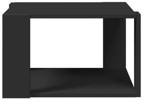 Mesa de centro 51,5x51,5x30 cm derivados de madeira preto