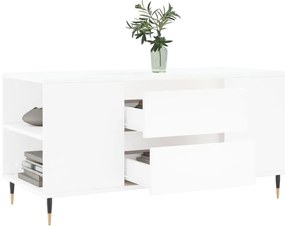 Mesa de centro 102x44,5x50 cm derivados de madeira branco