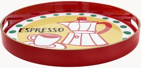 Tabuleiro redondo Espresso Serving Summer Time