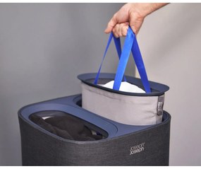 Cesto de Roupa Suja Joseph Joseph 50002 Preto Poliéster Algodão 60 L