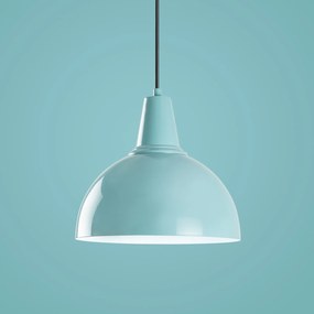 Candeeiro Suspenso Kure – Turquesa – Ø30 h:25 cm