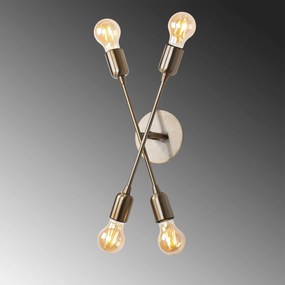 Candeeiro de Parede Fleur – Vintage – 17 x 8 cm