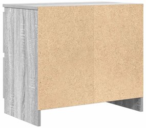 Móvel de TV 60x35x54 cm derivados de madeira cinzento sonoma