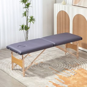 Marquesa de Massagem Dobrável Mesa de Massagem Portátil com Apoio para