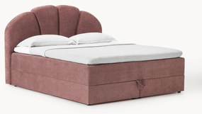 Cama boxspring com espaço de arrumação Romia