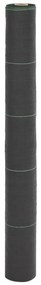 vidaXL Tela para ervas daninhas 1x10 m PP preto