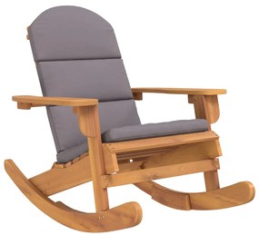 3 pcs conjunto lounge de jardim Adirondack acácia maciça
