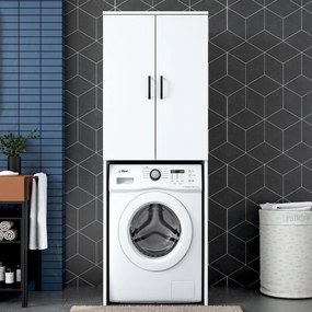 Armário para Máquina de Lavar KD110 – Branco – 65x181,8x62,5 cm