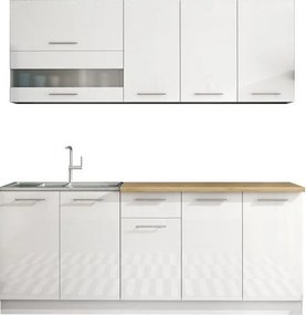 Conjunto de cozinha modular Tiffa White 115