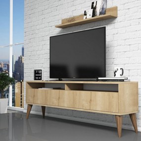Móvel para TV Best – Carvalho – 150x50x30 cm