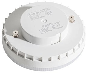Conjunto de 5 lâmpadas LED GX53 7W 750 lm 3000K