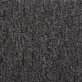 Tapete/carpete para escadas 15 pcs 65x21x4 cm antracite